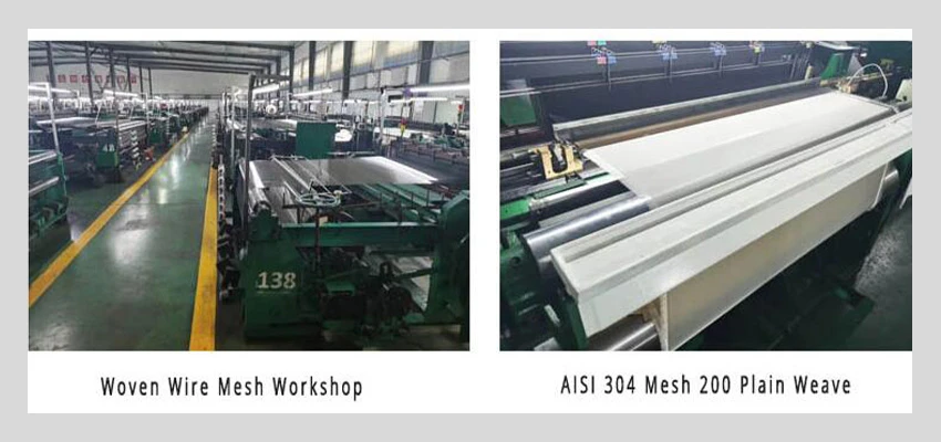 ss304 stainless steel wire mesh factory ss304 stainless steel wire mesh factory